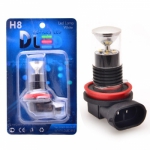   Светодиодная автолампа H8 - 4 SMD3535 + Отражатель (2шт.)