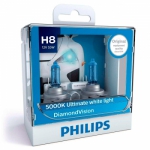  Philips Diamond Vision Галогенная автомобильная лампа Philips H8 (2шт.)